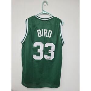 Autographed Larry Bird Celtics Jersey w/COA XL
